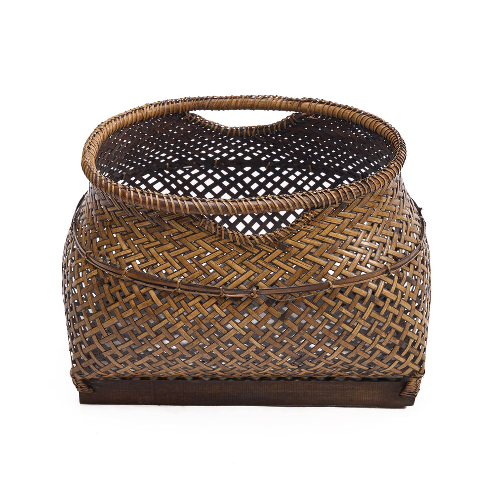 The Koro Basket - Natural Brown