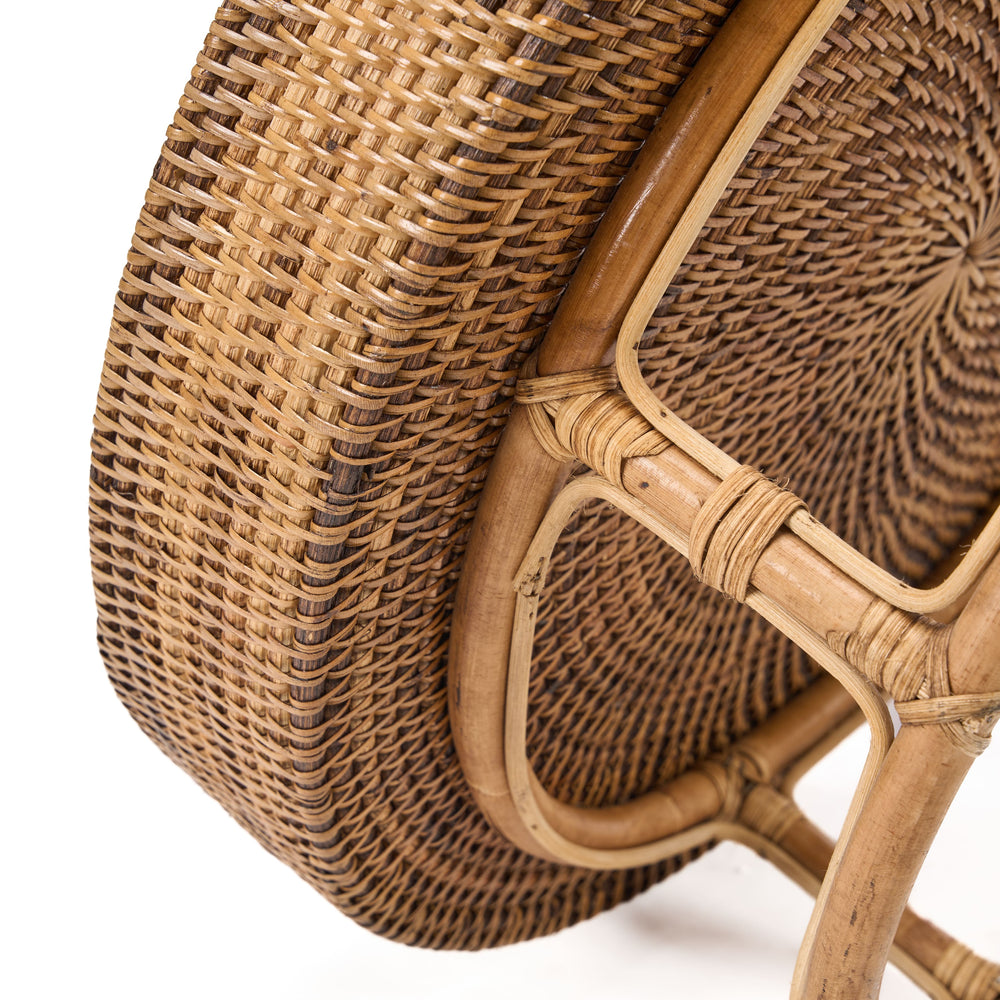 Il Rattan Rise Tray - Marrone Naturale
