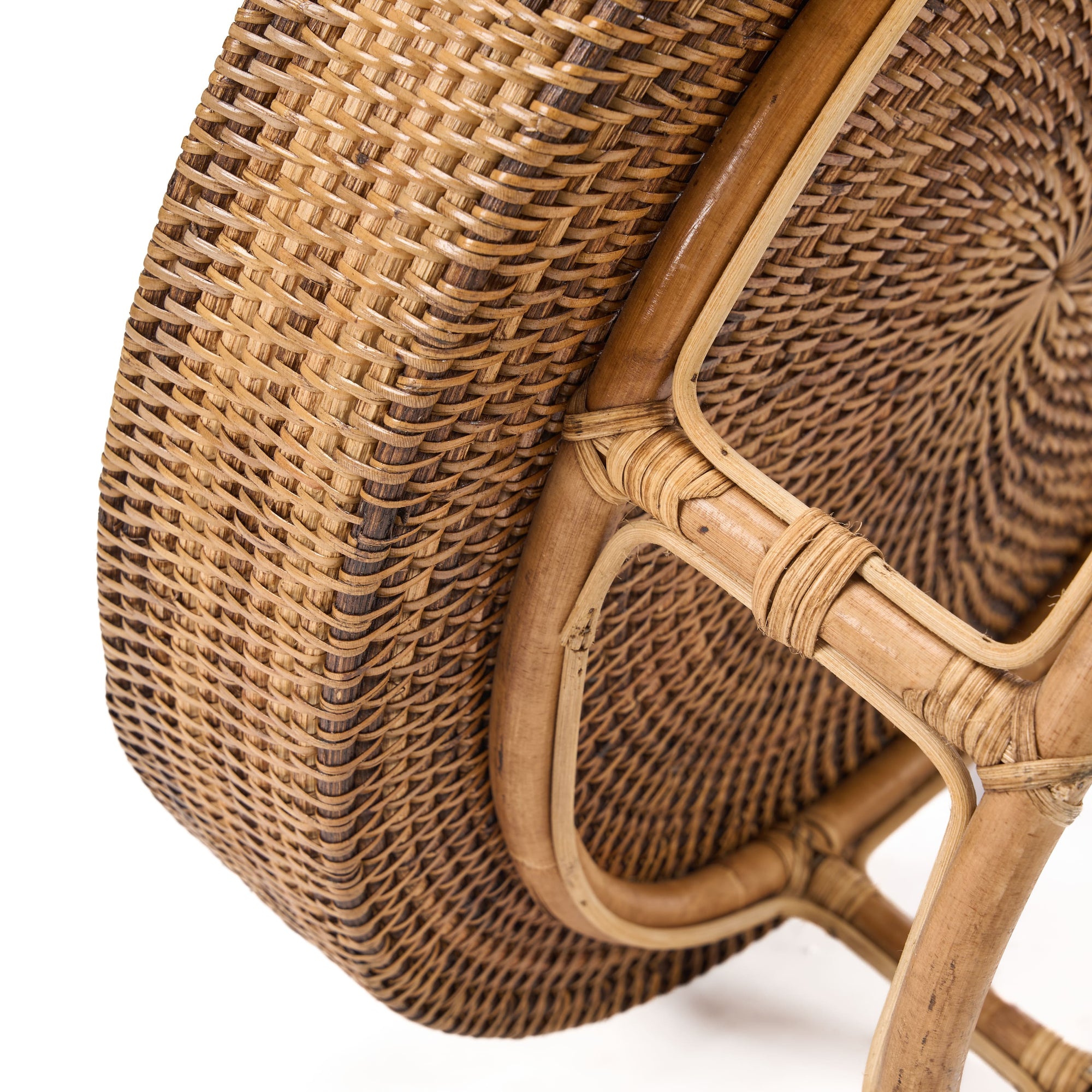 Il Rattan Rise Tray - Marrone Naturale