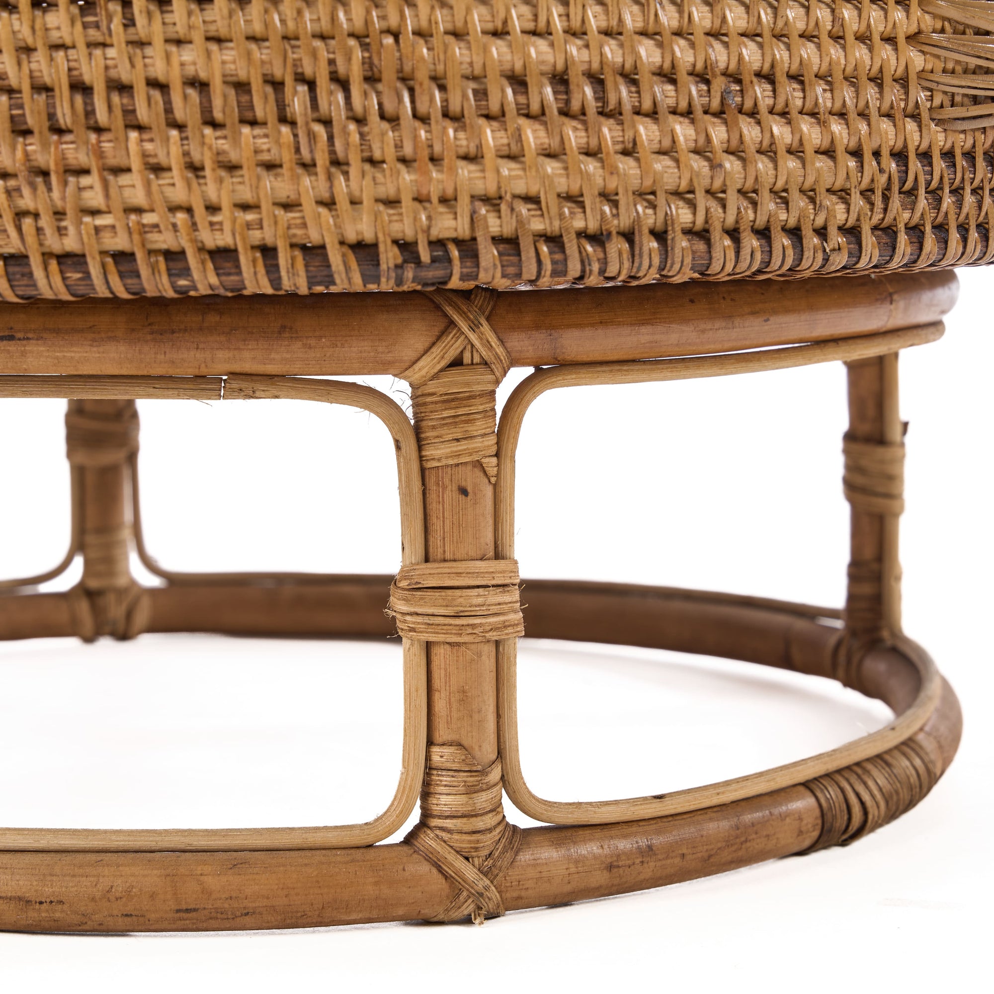 Il Rattan Rise Tray - Marrone Naturale