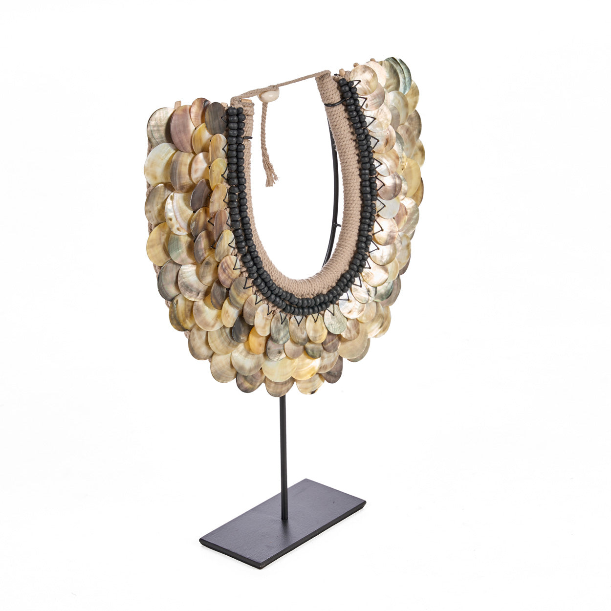 Le Clam Couture Sur Support - Naturel