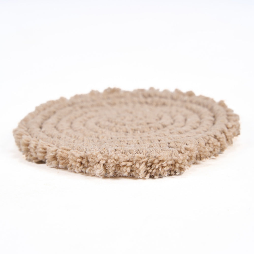 Der Cotton Untersetzer - Beige