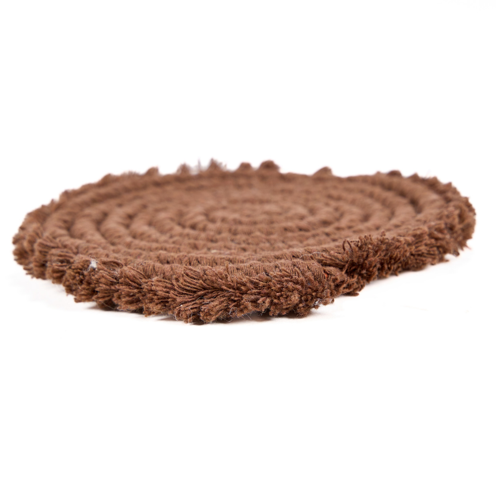 Il Sottobicchiere Cotton - Noce Scuro