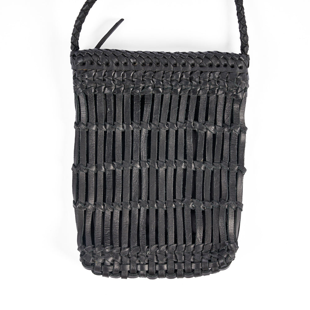 El Bolso De Cuero Voodoo - Negro