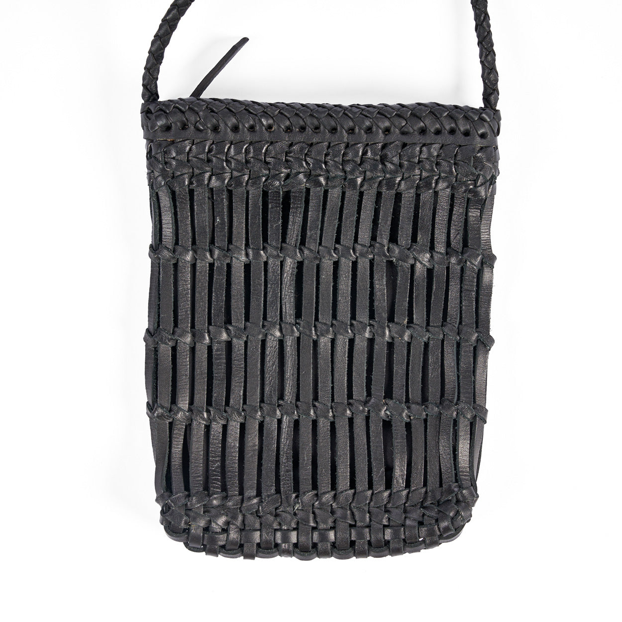 El Bolso De Cuero Voodoo - Negro