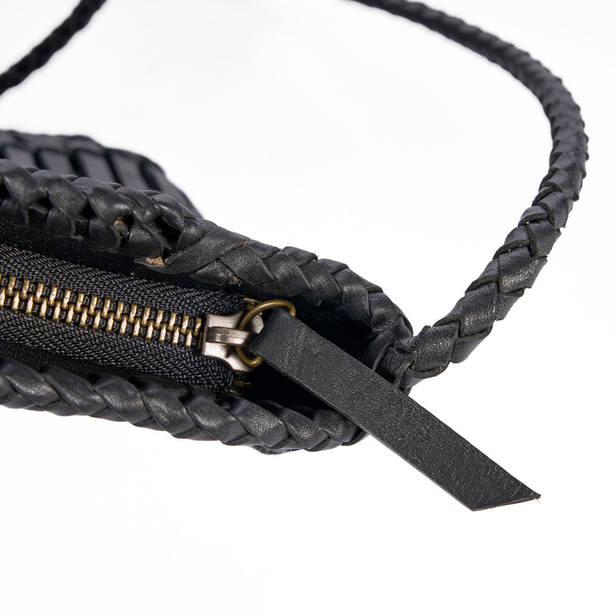 El Bolso De Cuero Voodoo - Negro