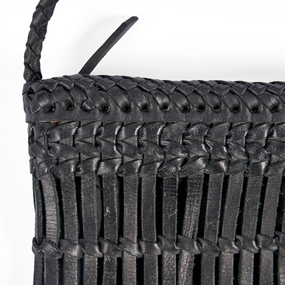 El Bolso De Cuero Voodoo - Negro
