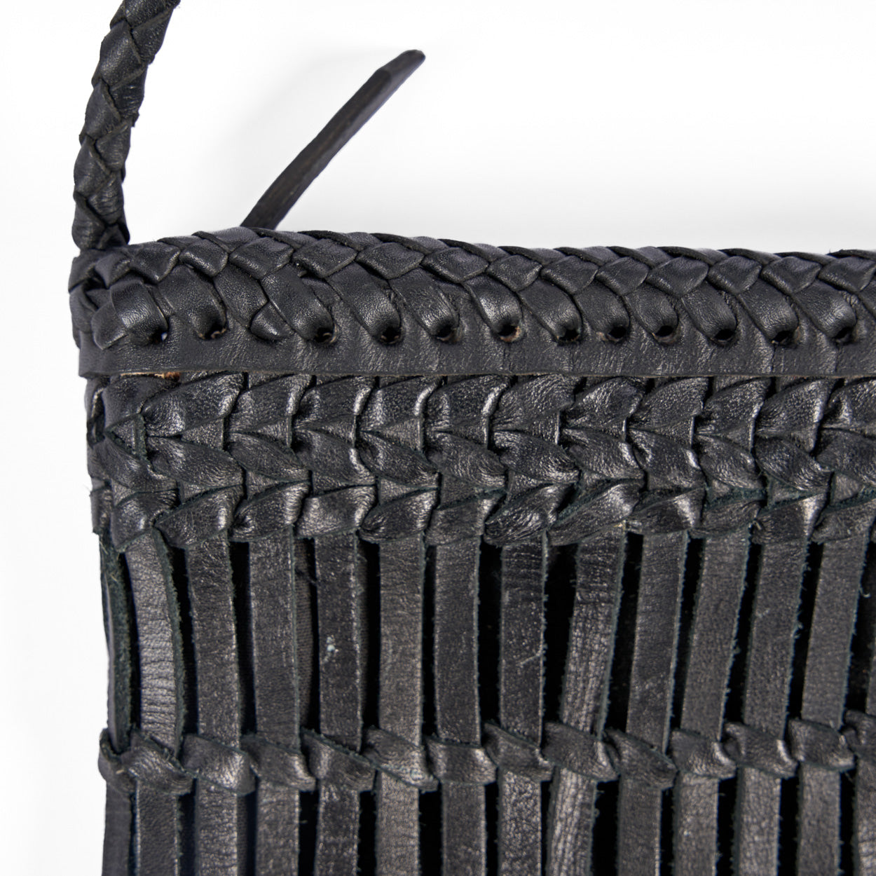 El Bolso De Cuero Voodoo - Negro
