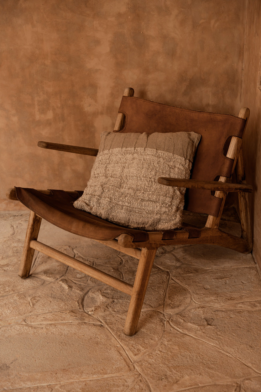 La Funda de Cojín Linen Edit - Natural