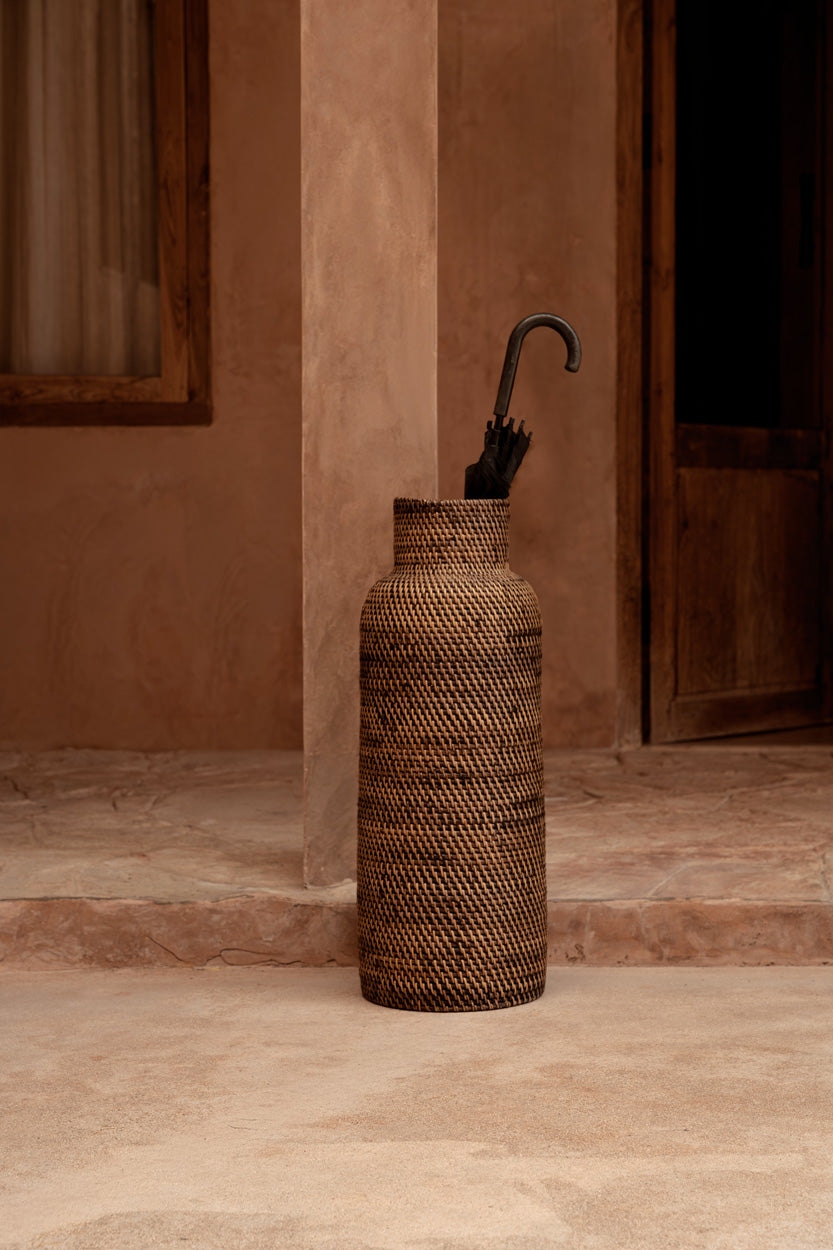 La Cesta Colonial Umbrella - Marrón Natural