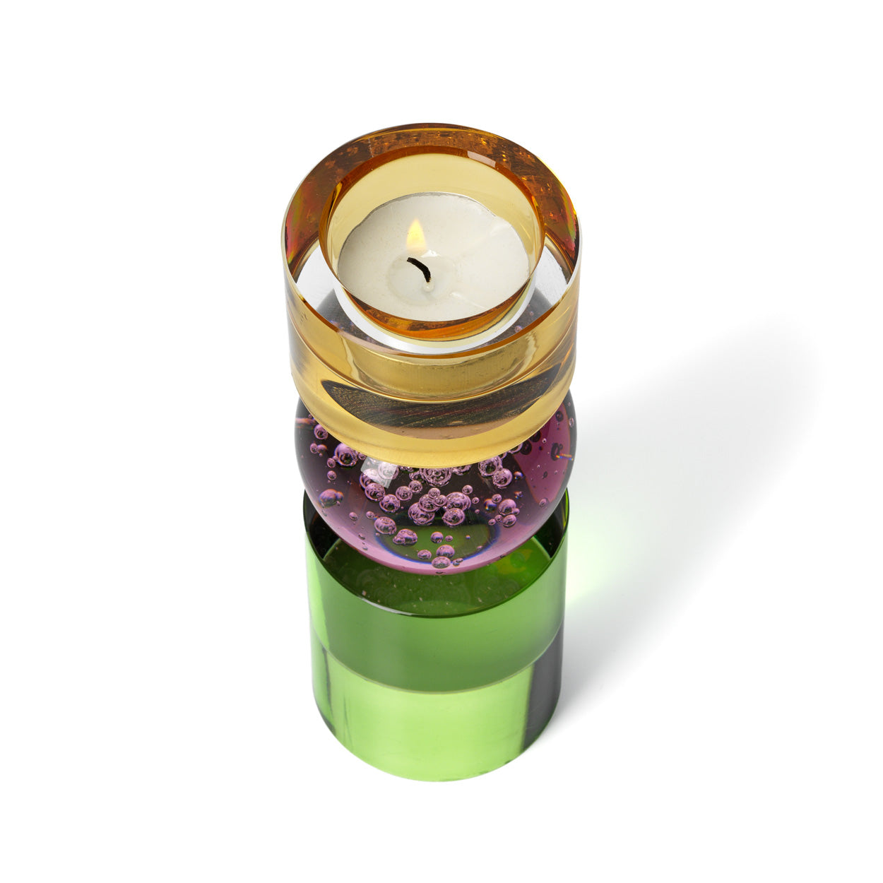 The Solar Jewel Candle Holder - High