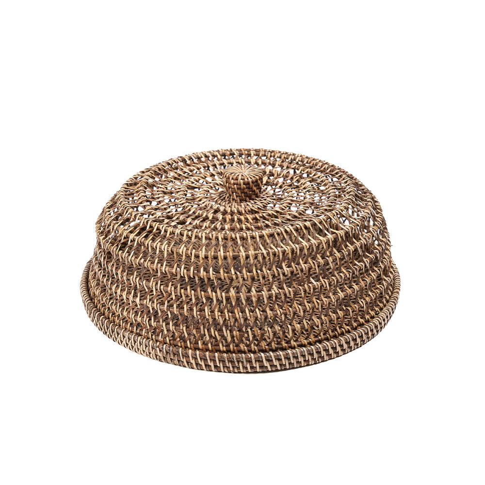 La Cloche Alimentaire En Rotin - Brun Naturel - M