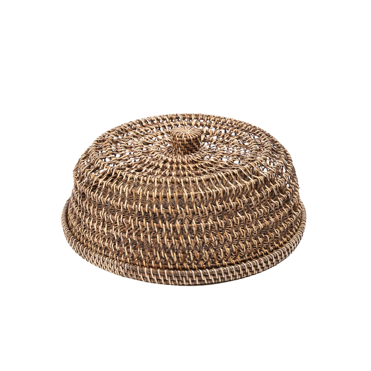 La Cubierta De Comida De Ratán - Marrón Natural - M