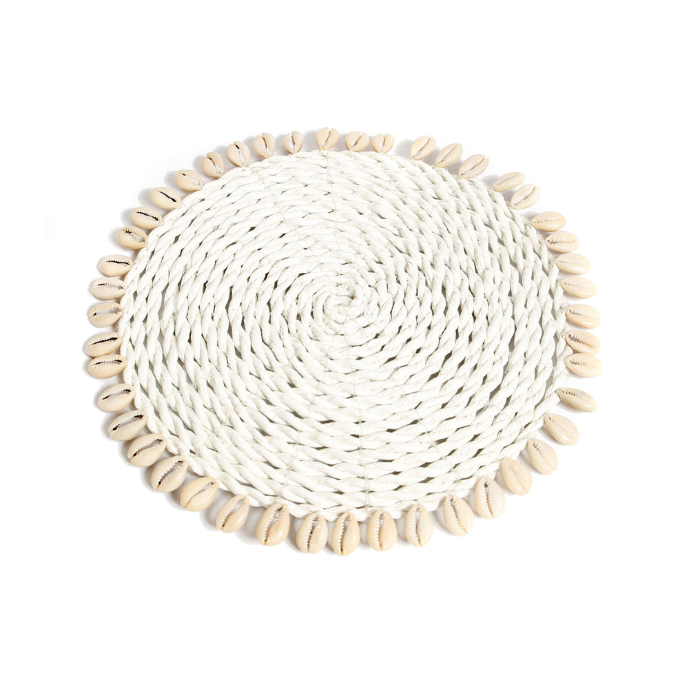 Der Seegras Untersetzer Mit Muscheln - Natur