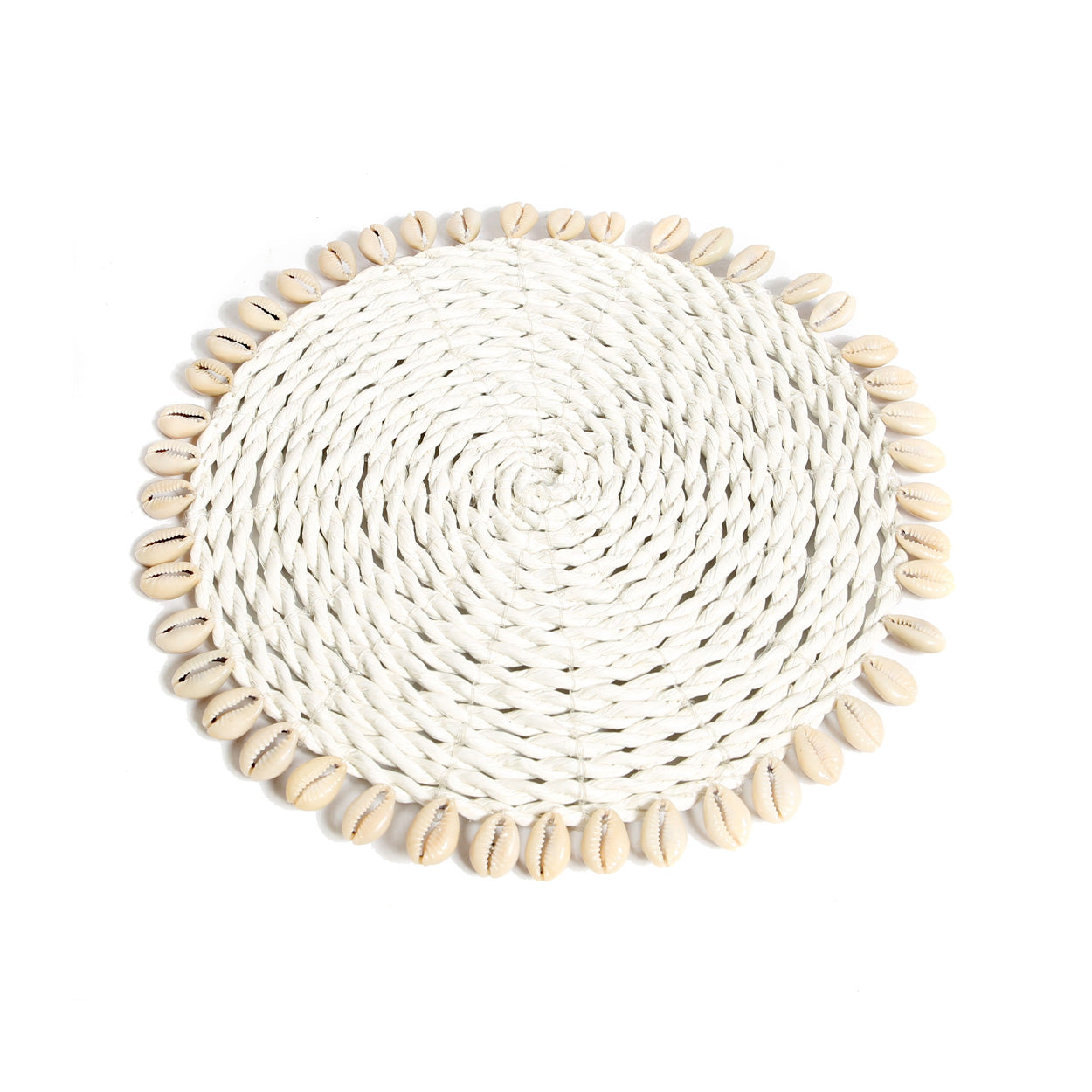 Der Seegras Untersetzer Mit Muscheln - Natur