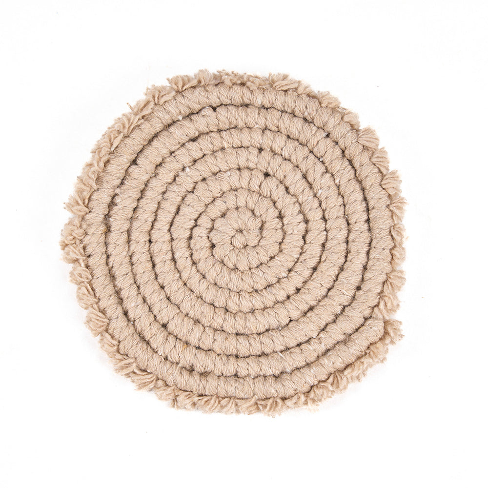 Der Cotton Untersetzer - Beige