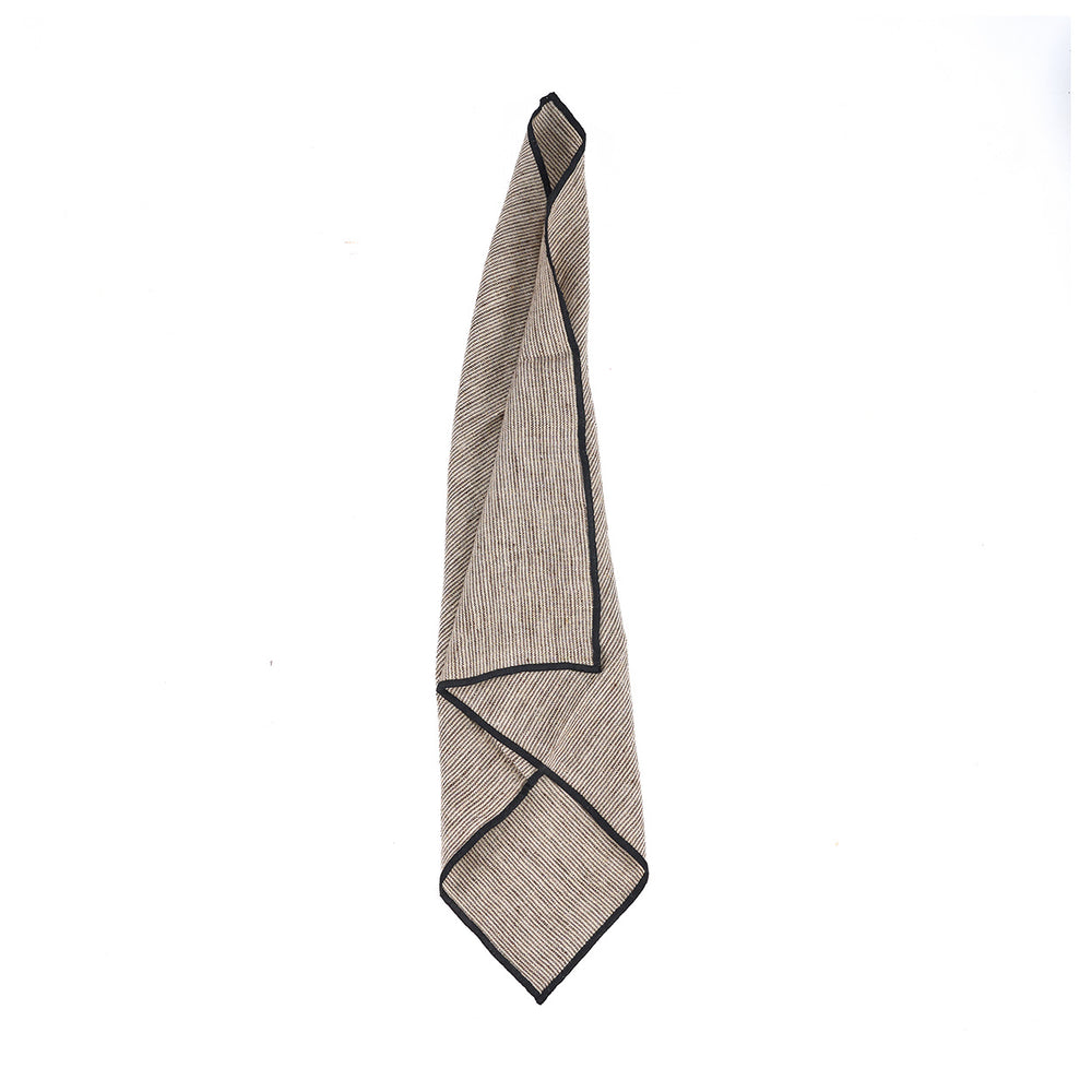 Il Tovagliolo Code Lino - Natural Black - 45x45