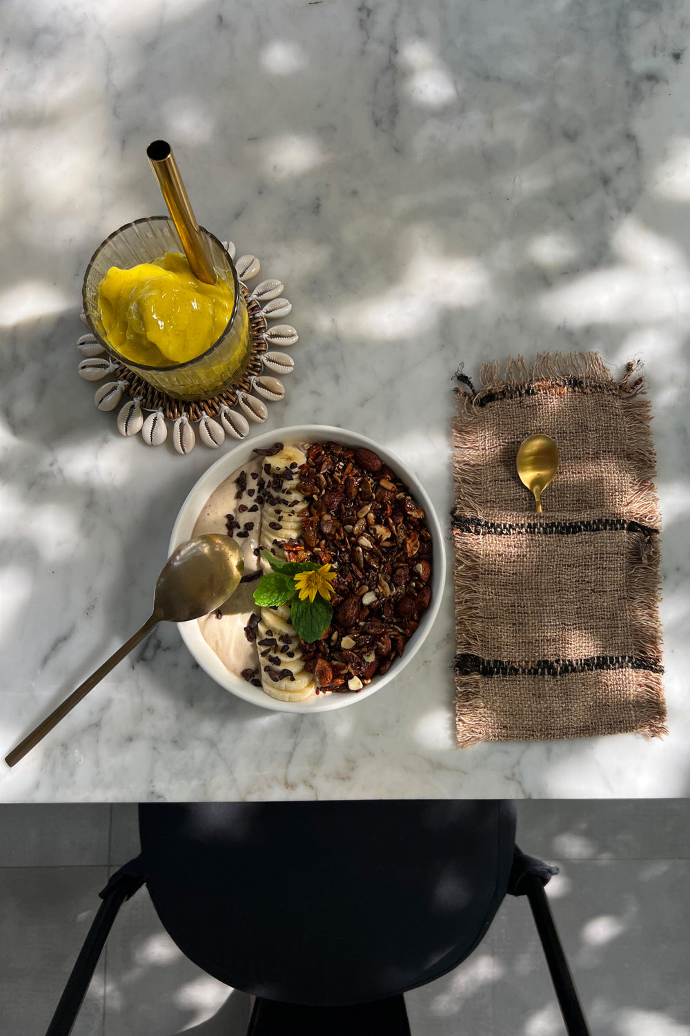 Il Portaposate Oh My Gee - Beige Nero