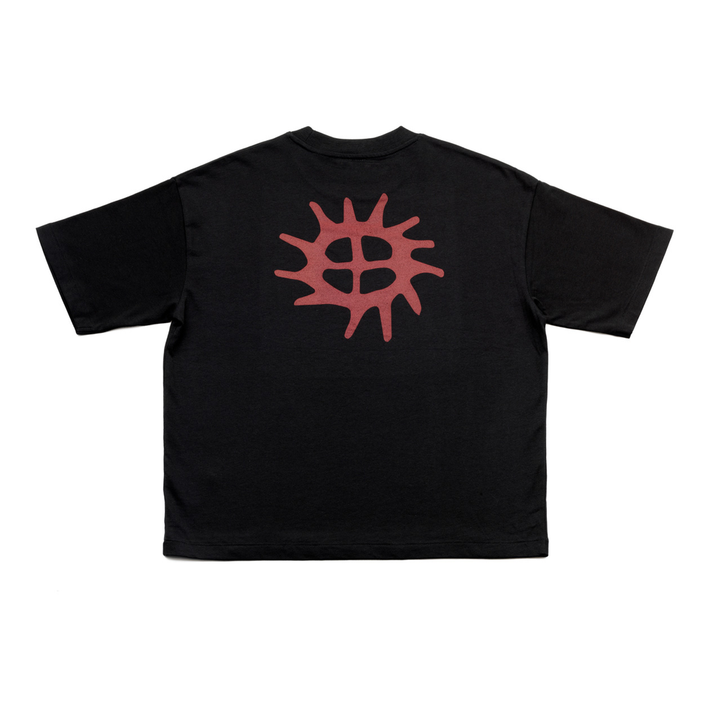The Brand S/S T-Shirt - Black Terracotta - L