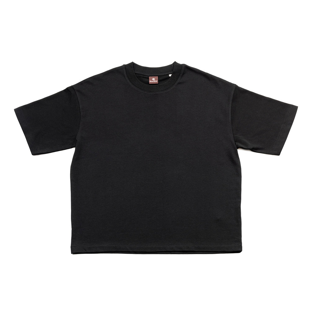Le T-Shirt Brand S/S - Noir Terracotta - XL