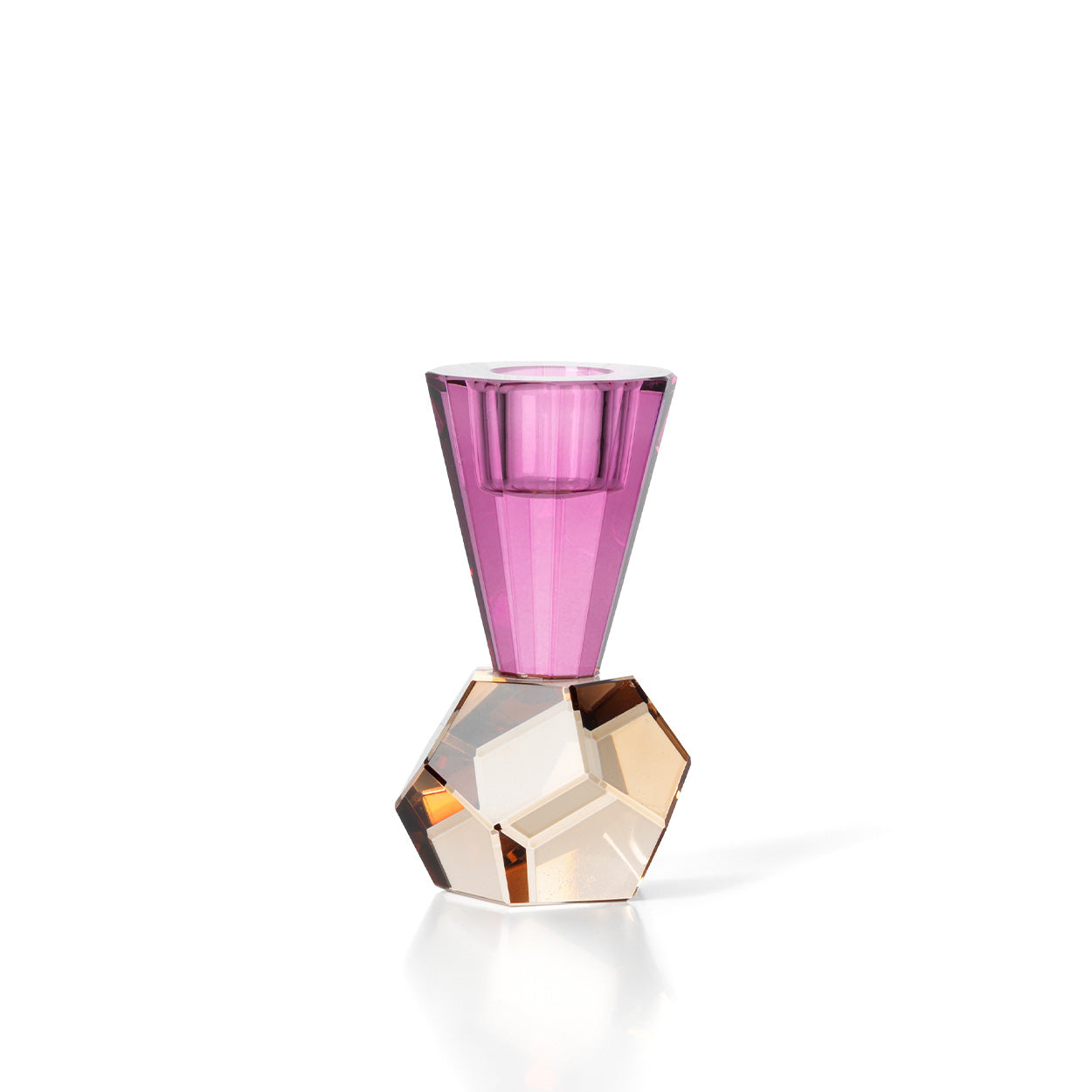 The Amethyst Flame Candle Holder