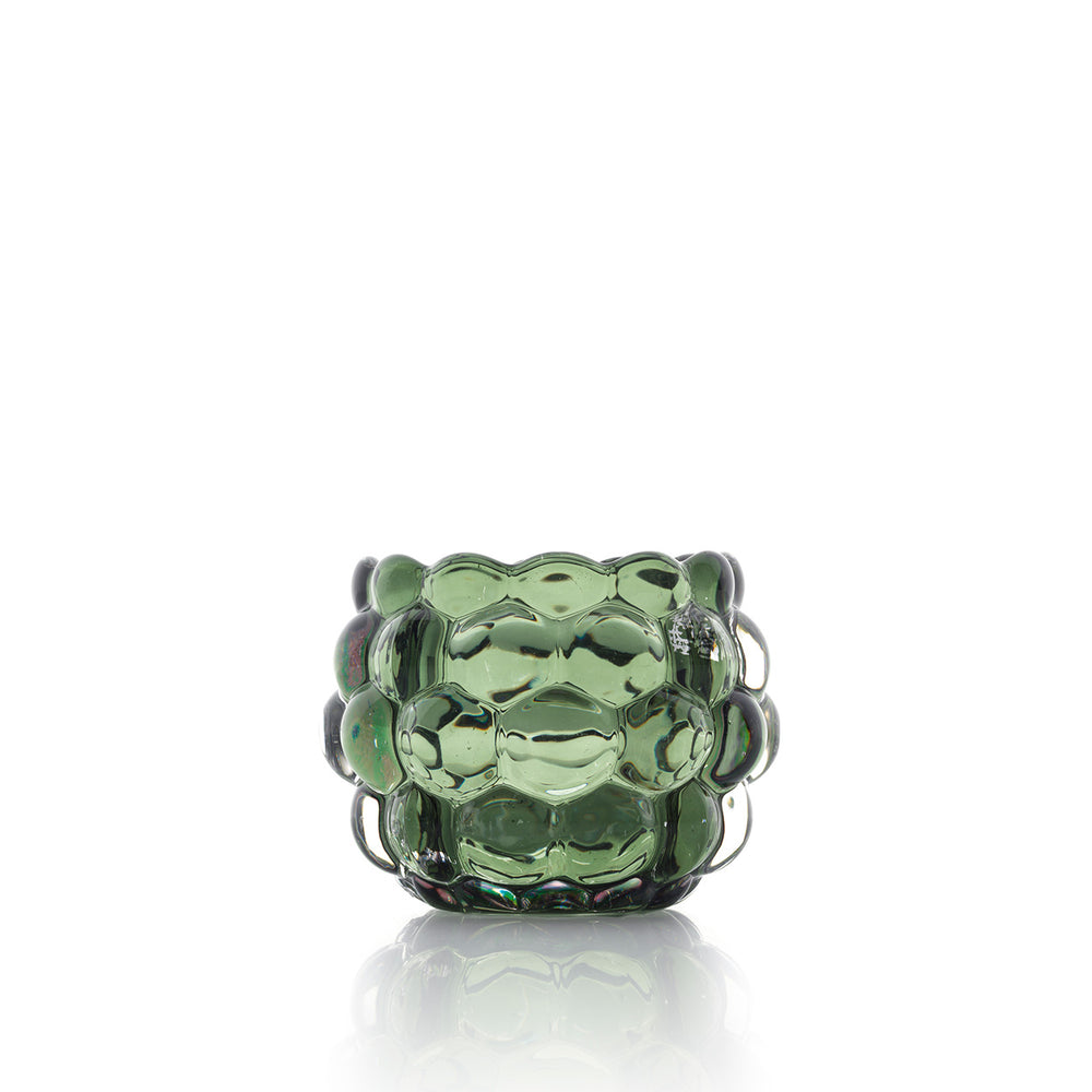 The Bubble Glow Candle Holder - Green