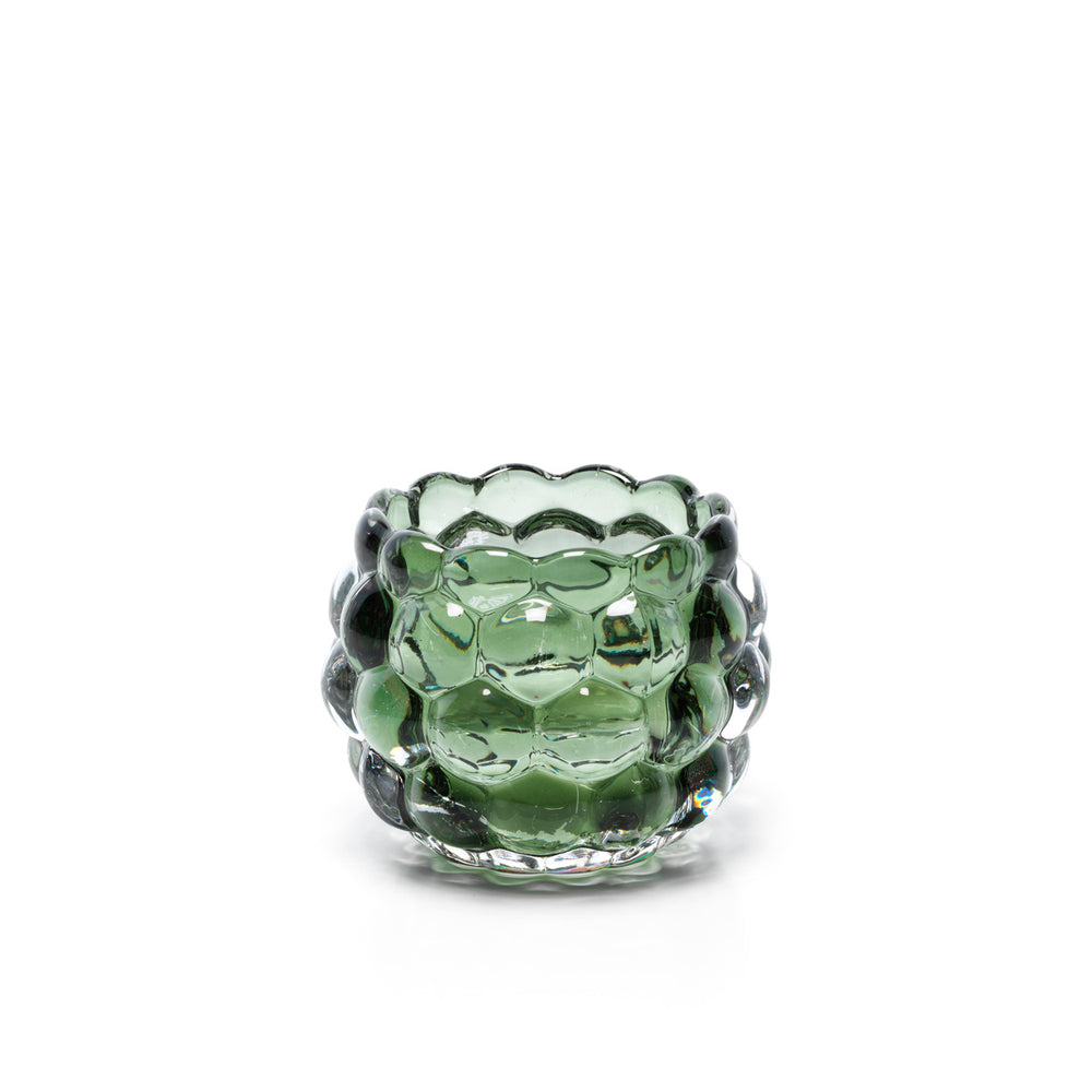 The Bubble Glow Candle Holder - Green