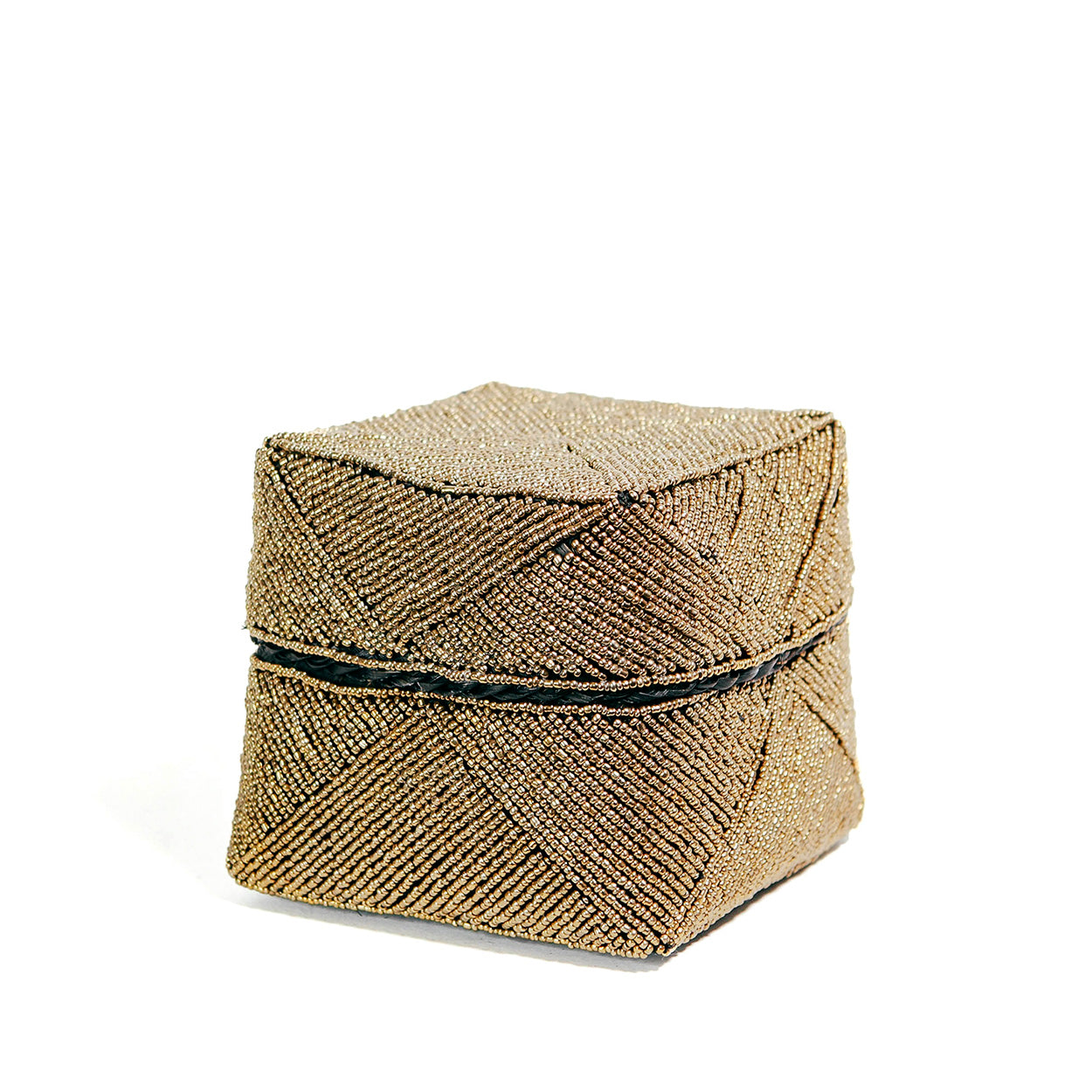 La Cesta Con Cuentas - Oro - S