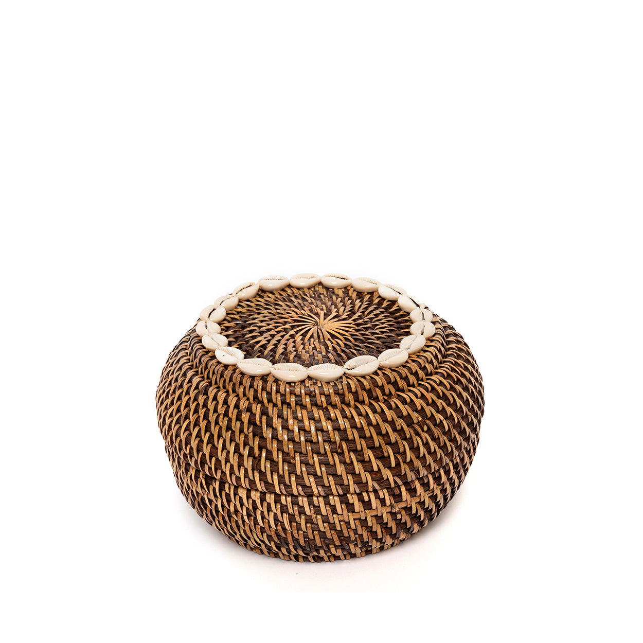 Il cestino coloniale Peek-a-Boo - Marrone naturale - S