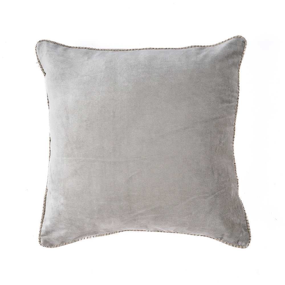 Der Velvet Crush Kissenbezug - Grau - 50x50