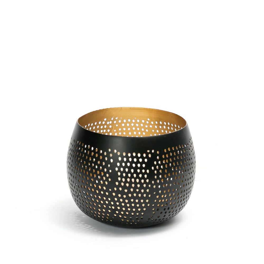 De Pierced Ball - Zwart Goud - S