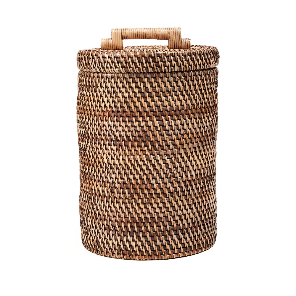 La Cesta De Ratán Alta - Marrón Natural