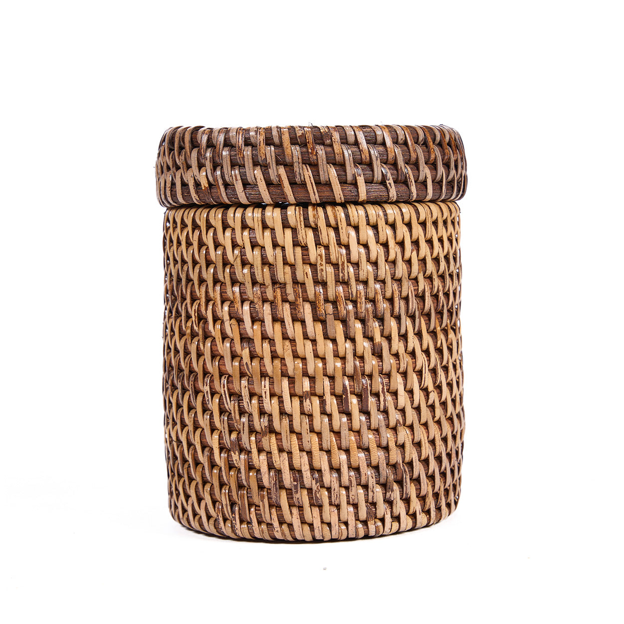 Der Rattanbehälter - Naturbraun