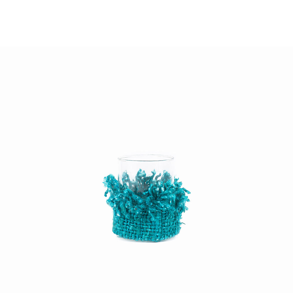 De Oh My Gee Kaarsenhouder - Aqua - M