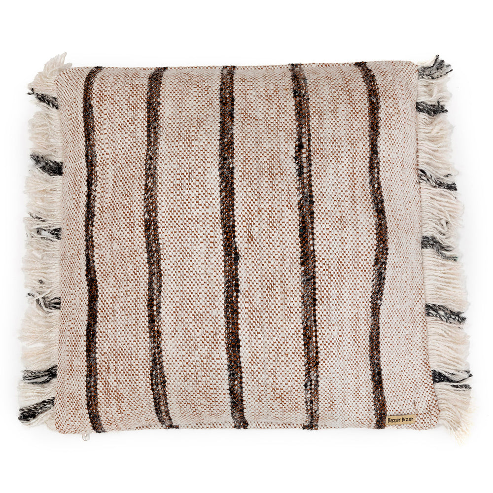 Funda De Cojín Oh My Gee - Blanco Bohemio - 60x60