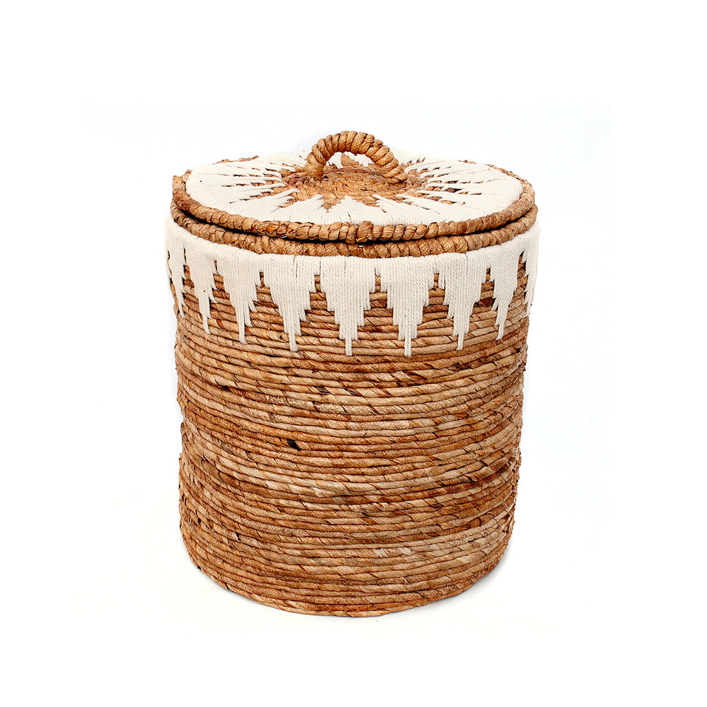 The Banana Stitched Laundry Baskets - L