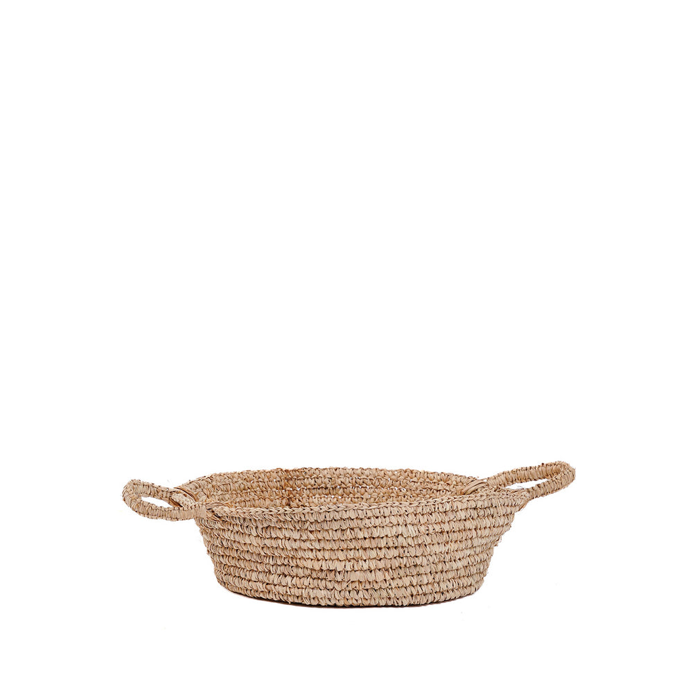 De Raffia Mand - Naturel - M