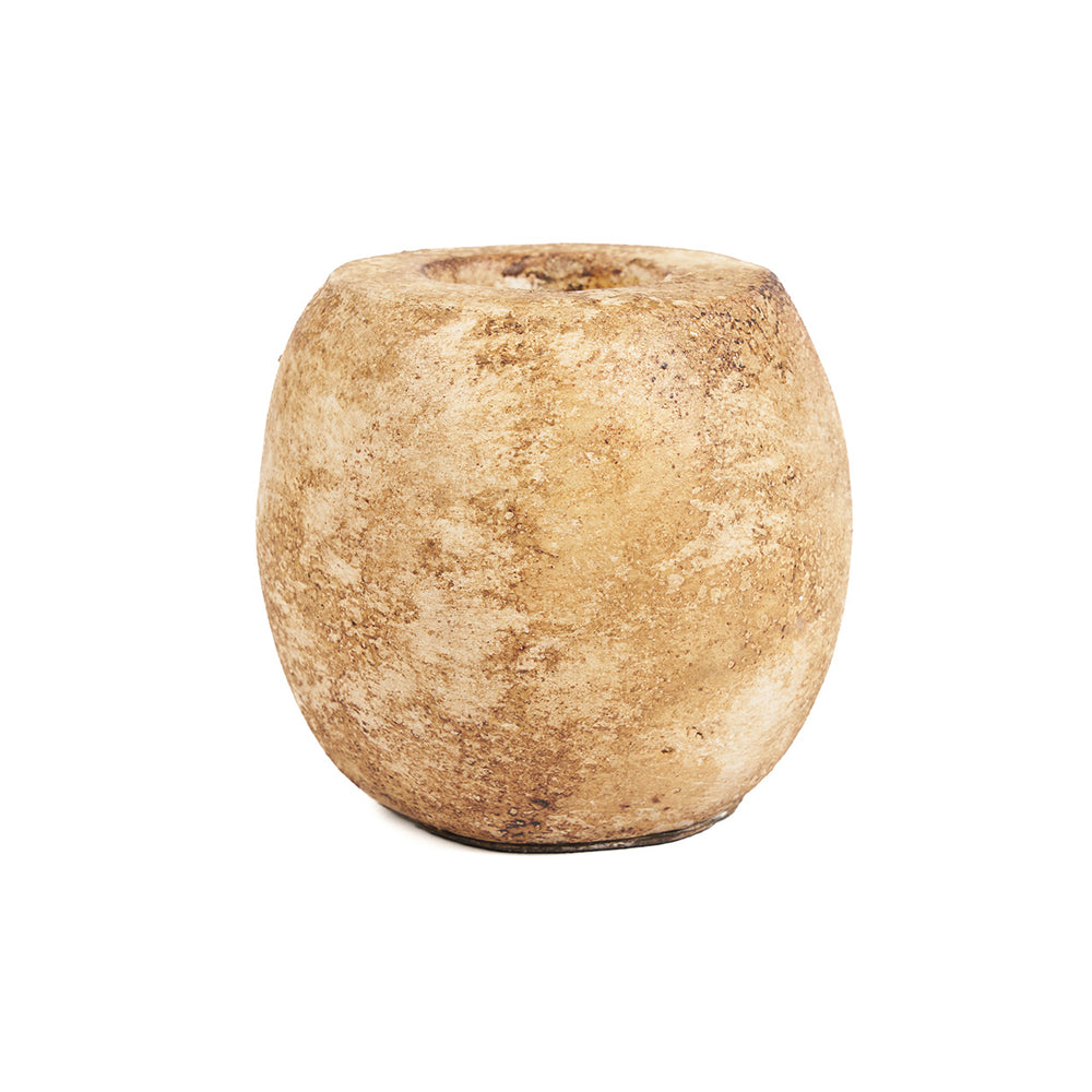 Der Cavestone Kerzenhalter - Creme