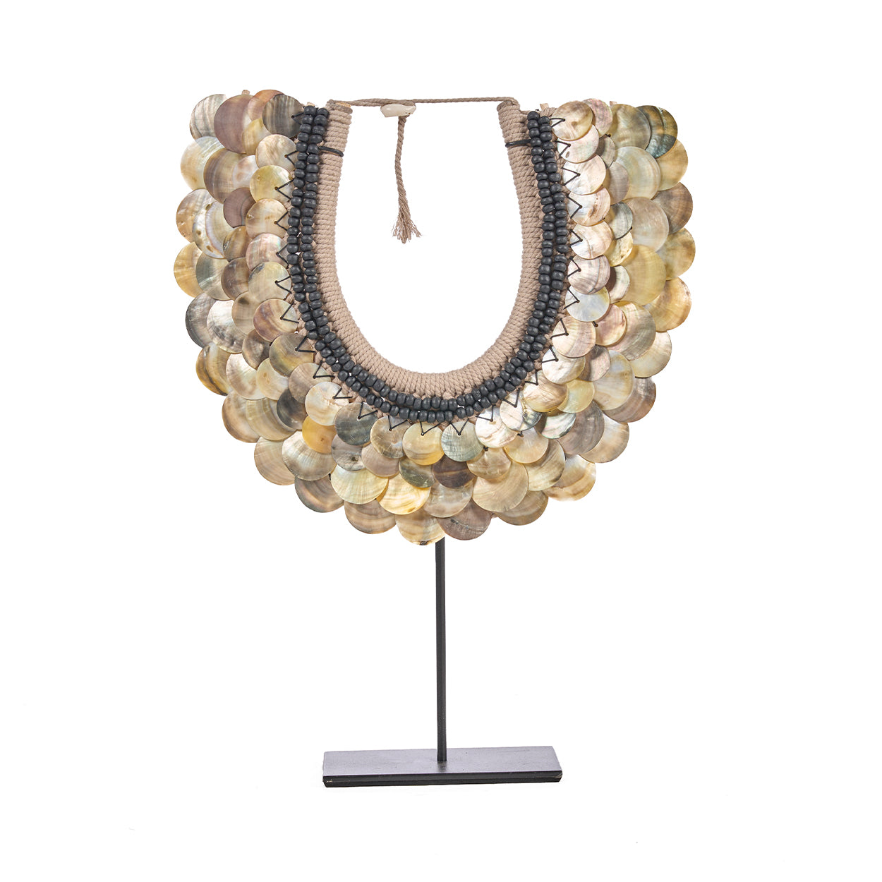 Le Clam Couture Sur Support - Naturel