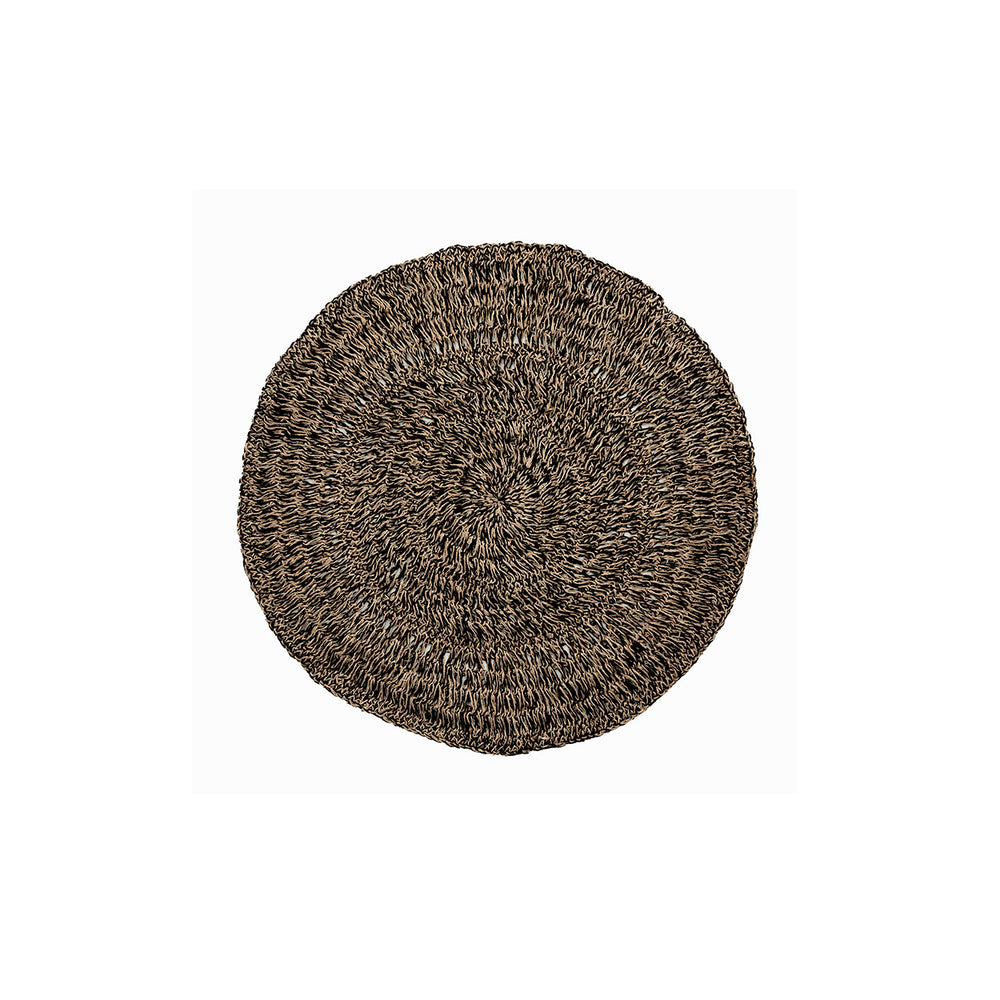 Le Tapis Seagrass - Naturel Noir - 100
