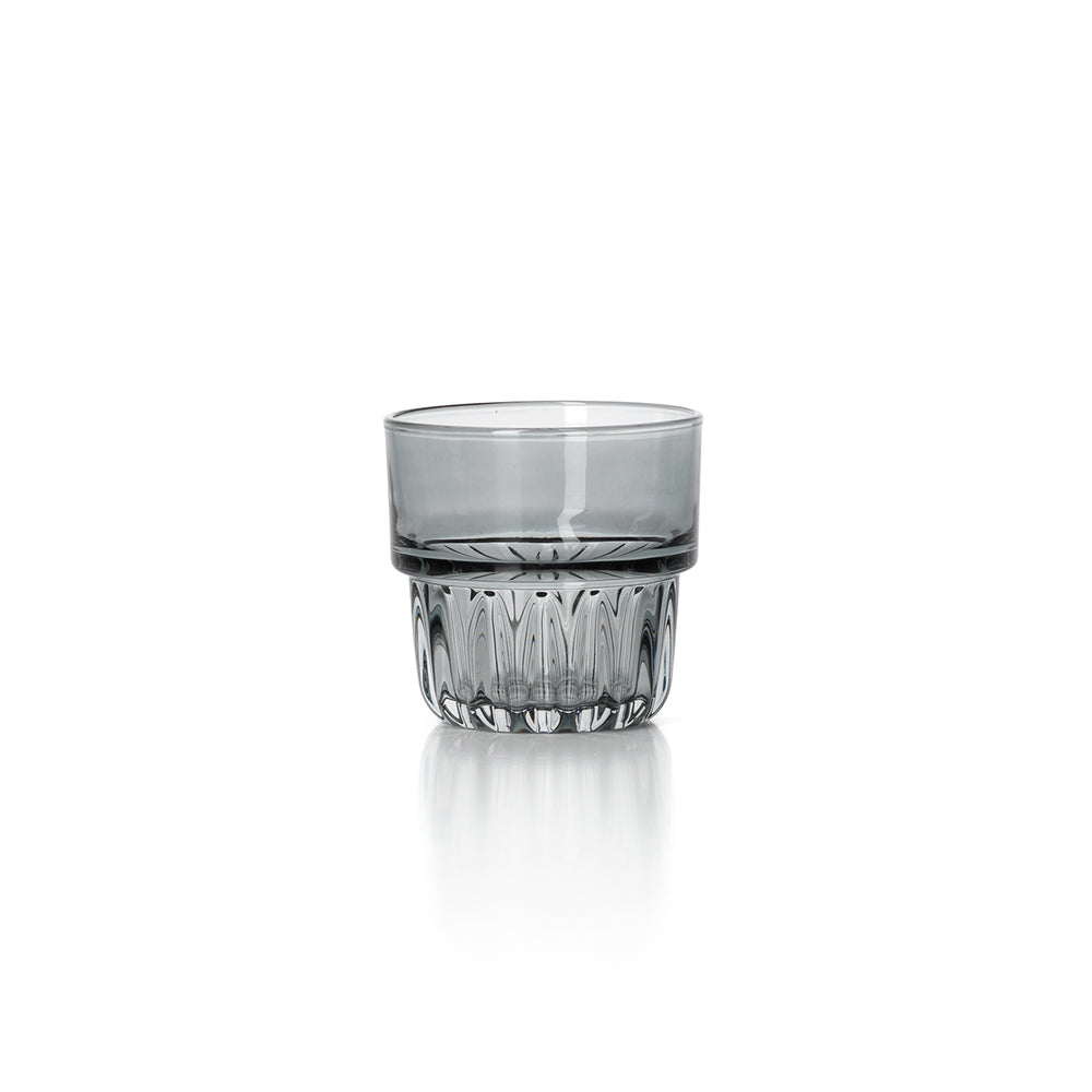 De Faceted Beker - Smoky Grey
