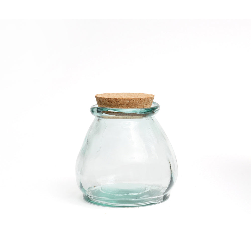 Der Belly Glasbehälter - Blau - S