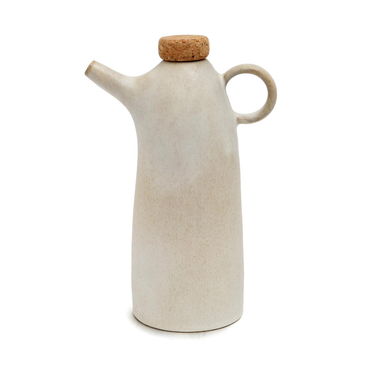 Olivenölflasche N°78 - Weiß