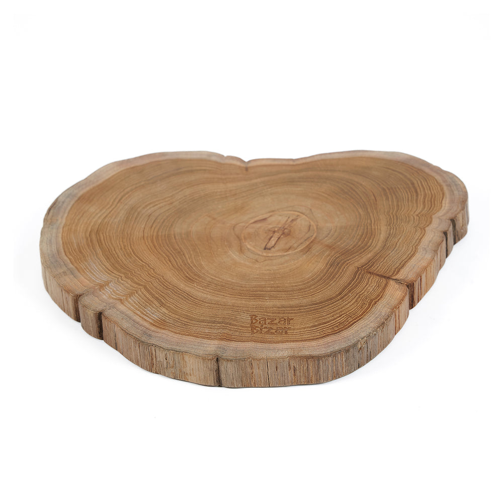 Le Teak Root Planche à Découper