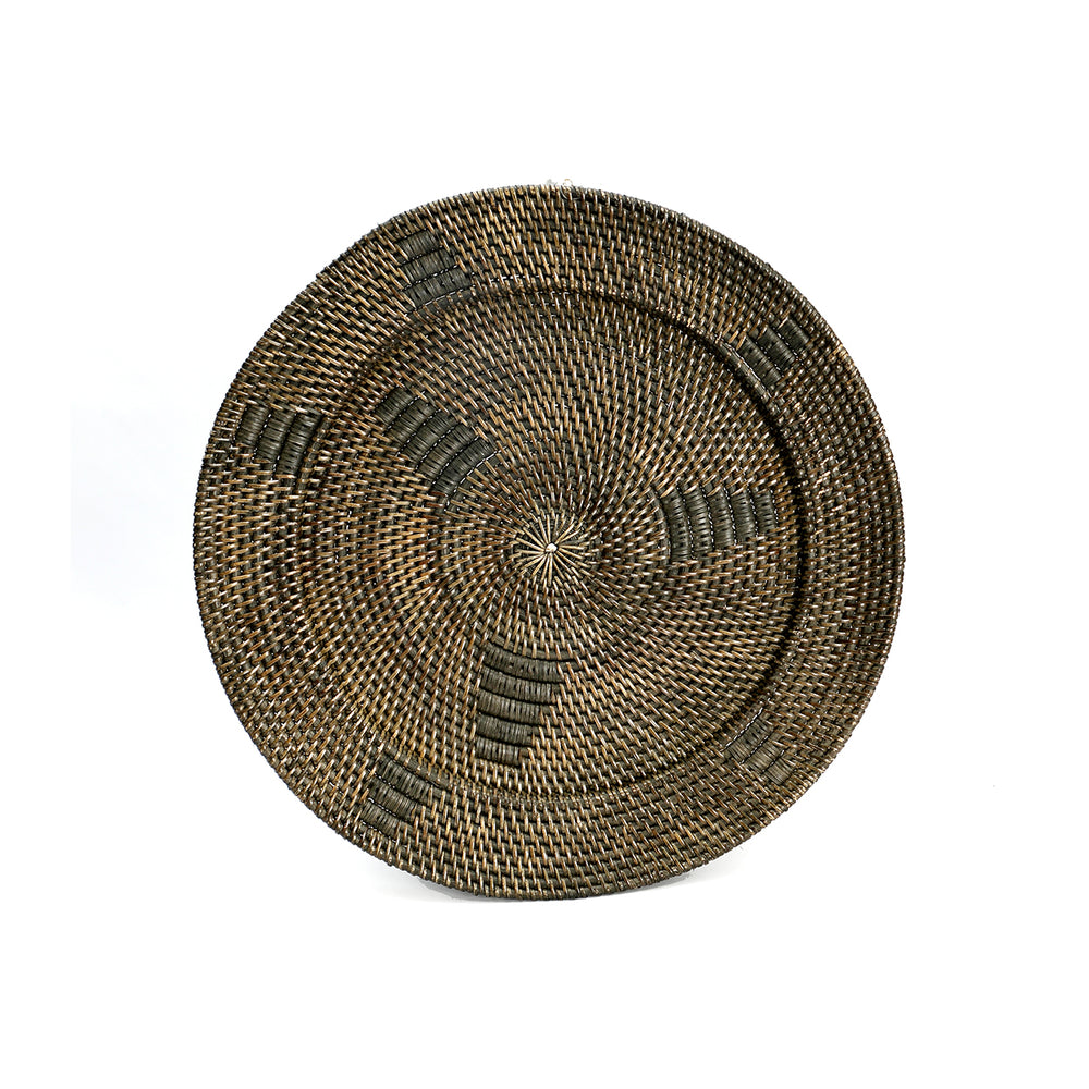 The Jasmine Plate - Brown - L