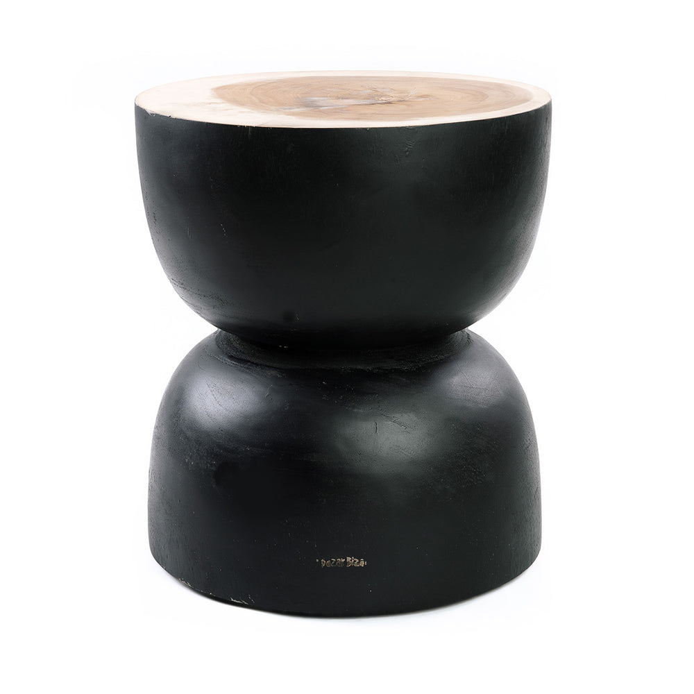 Lo Sgabello Karbun - Nero Naturale