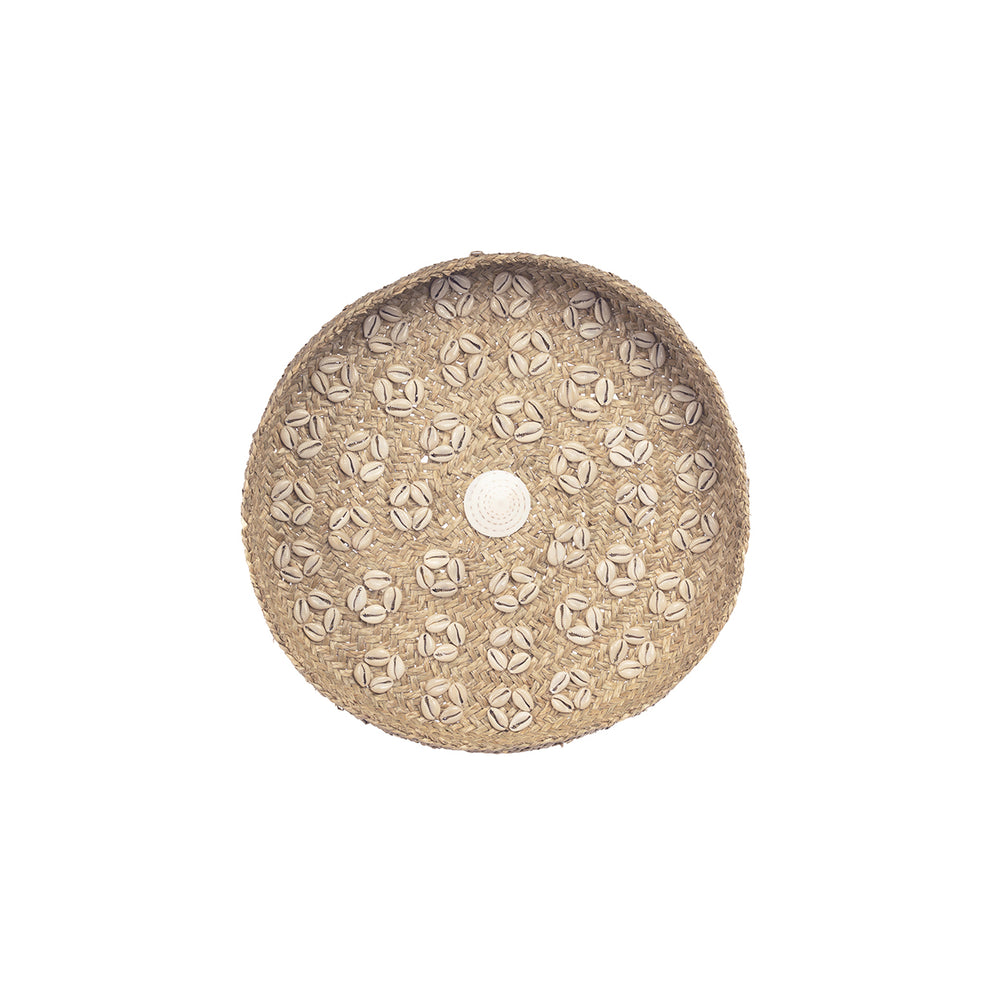 De Caribe Shell Plaat - Naturel Wit - M