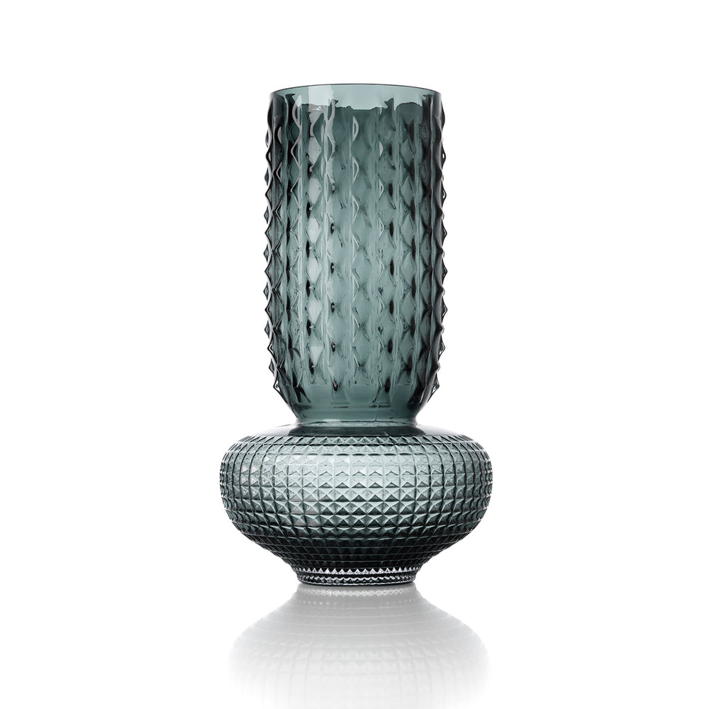 The Sapphire Jewel Vase - Blue - L