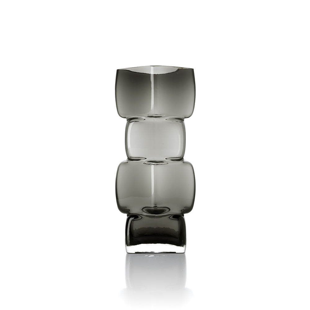 Die Cubes Vase – Dunkelgrau – L