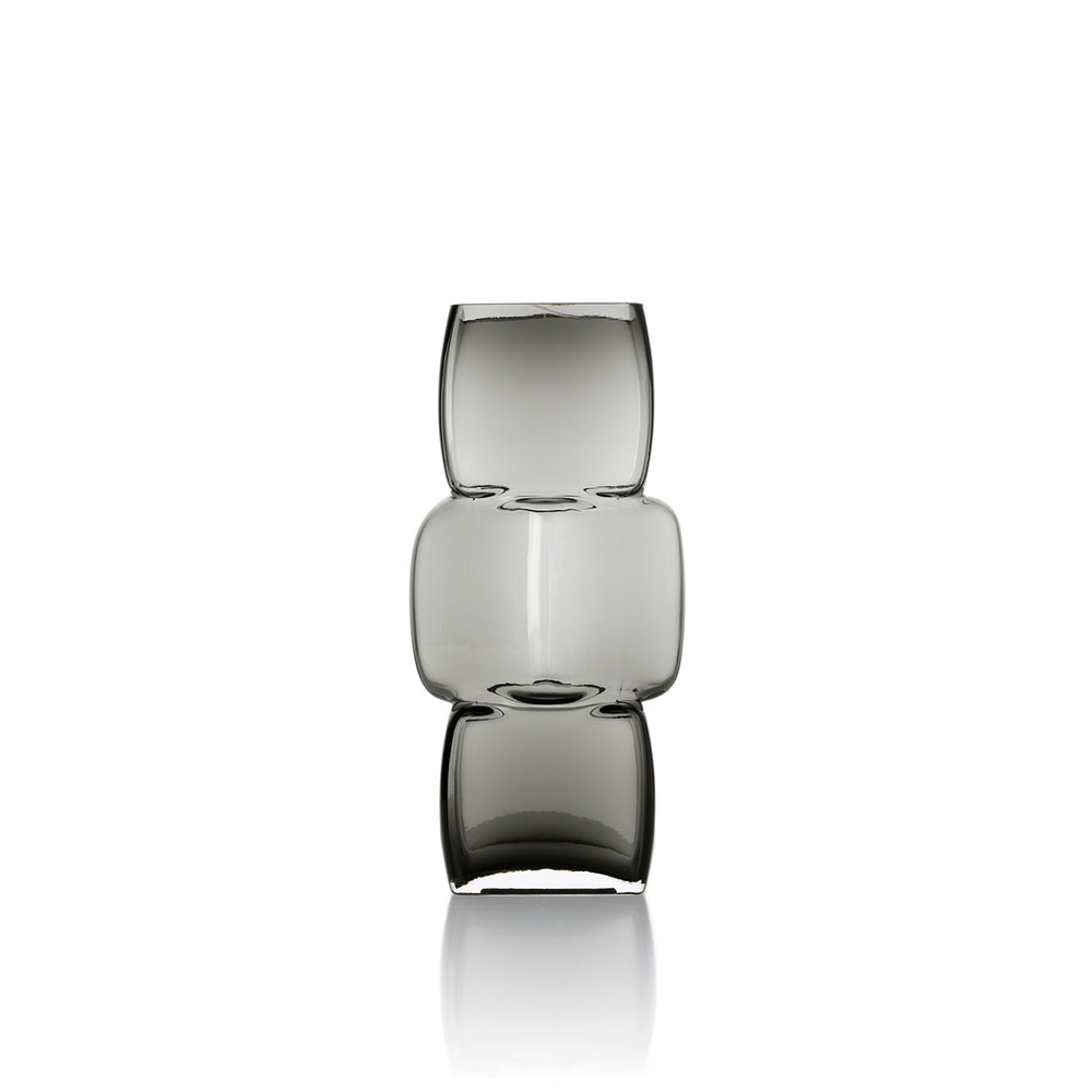 Die Cubes Vase – Dunkelgrau – M